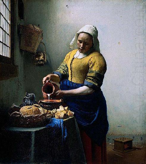 Milkmaid, Johannes Vermeer